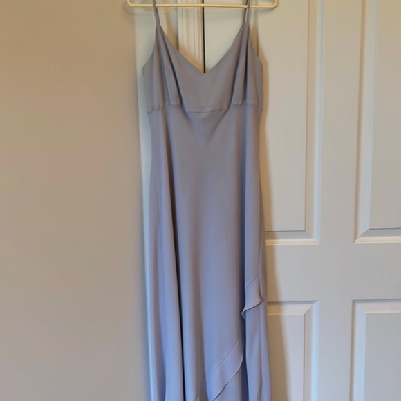 b moss Dresses & Skirts - Pastel gown with spaghetti straps and scarf